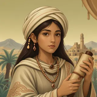 original adult scholar, calm expression