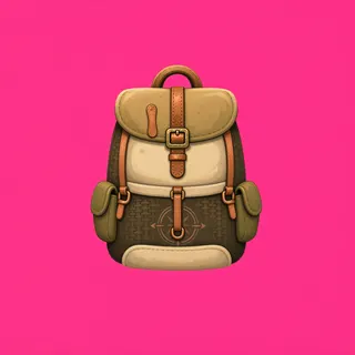 backpack, plain design