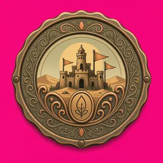 coin, ornate design