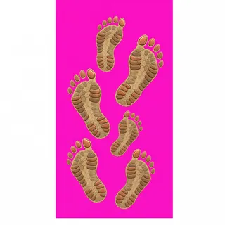 footprints, clustered arrangement