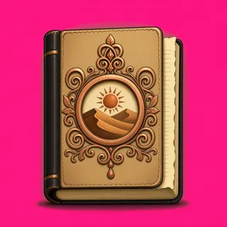 book, rare accent design