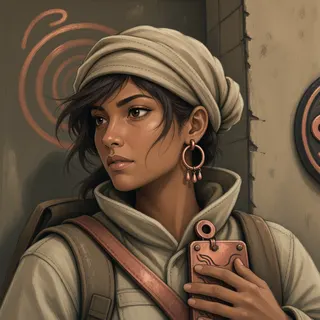original adult scout, calm expression