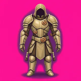armor, plain design