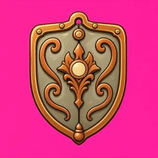 shield, rare accent design