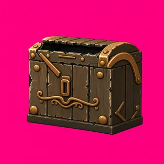 damaged storage chest