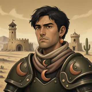 original adult guard, determined expression
