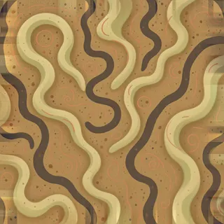 overgrown desert sand