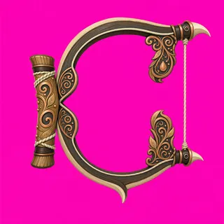bow, ornate design