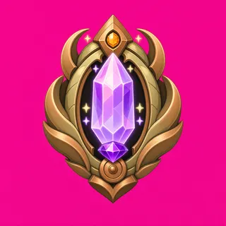 energy crystal, rare accent design