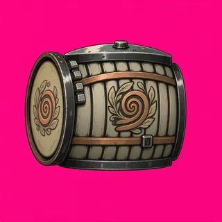 weathered barrel