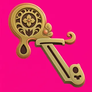 key, ornate design