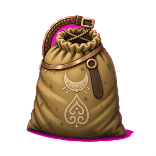 weathered supply sack