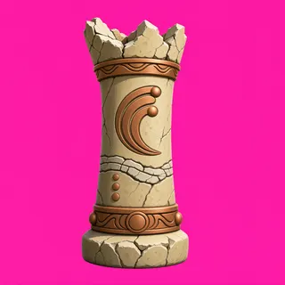 clean broken pillar