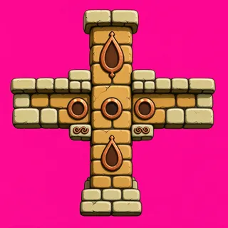 wall T junction, intact