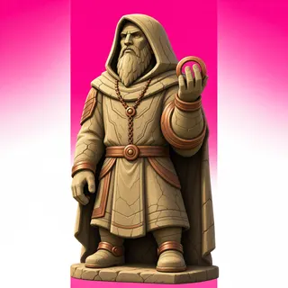 clean statue