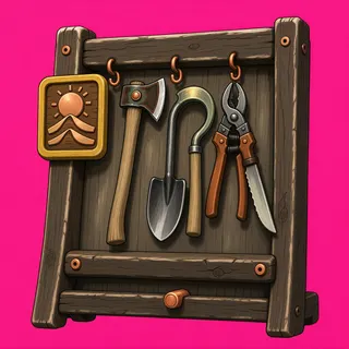 clean tool rack