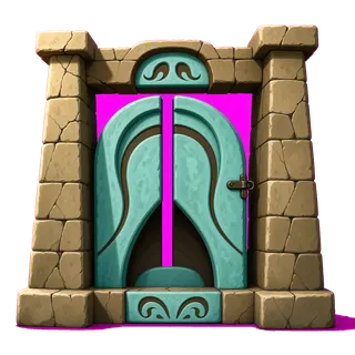 weathered gate