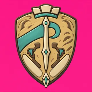 shield, rare accent design