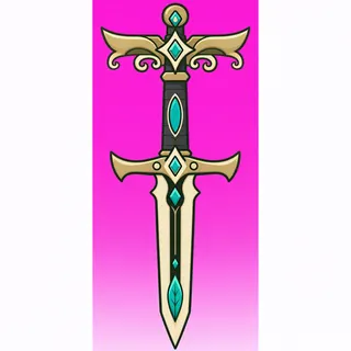 sword, ornate design