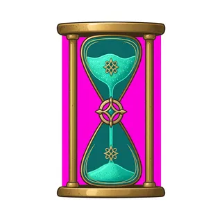 hourglass, rare accent design