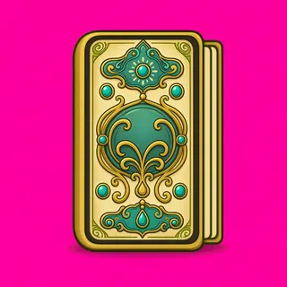 book, ornate design