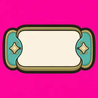 empty dialogue frame, selected state