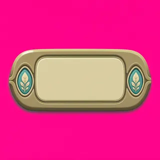 empty menu panel, pressed state