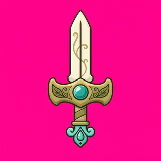 sword, plain design