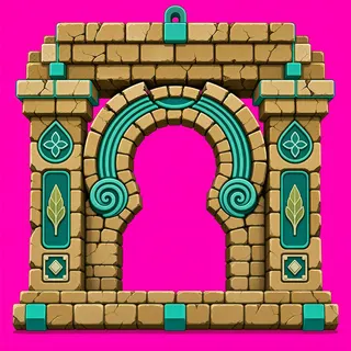 support arch, damaged