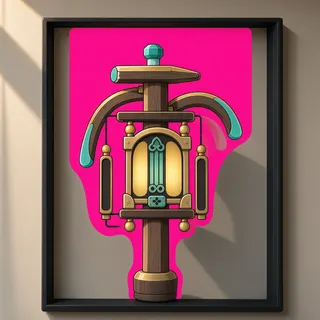 clean lantern post