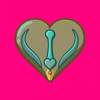 heart, rare accent design