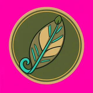 leaf, rare accent design