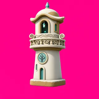 frosted watchtower