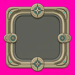 empty minimap frame, disabled-muted state