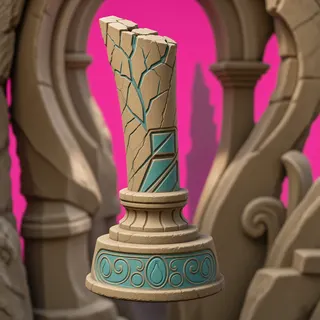 clean broken pillar