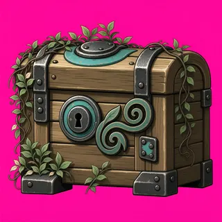 overgrown storage chest