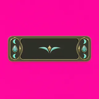 empty status bar frame, pressed state