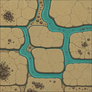clean rough stone floor