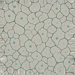 frosted earthen floor