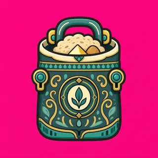 food ration, ornate design