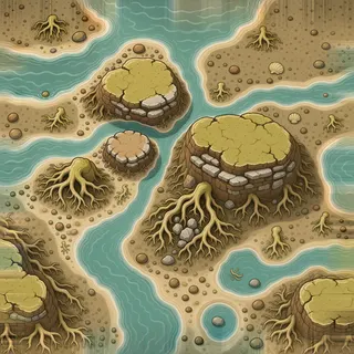 damaged bank sediment