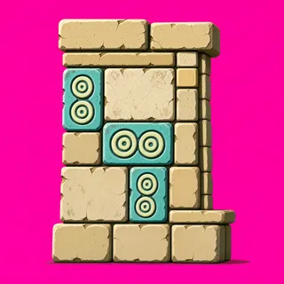 wall isolated pillar, weathered