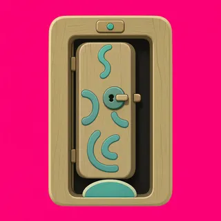 door, plain design