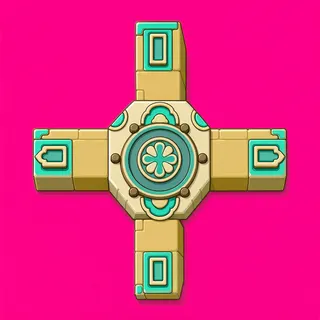 wall cross junction, intact