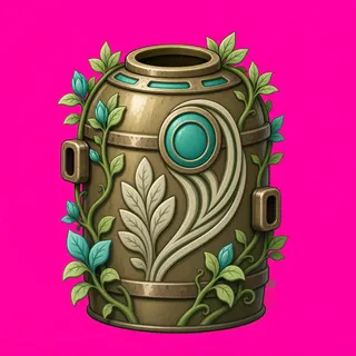 overgrown barrel