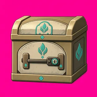 frosted storage chest