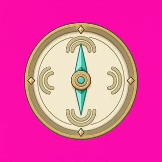 compass, rare accent design