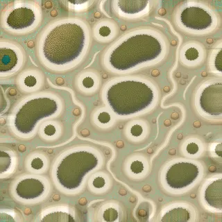 overgrown bank sediment