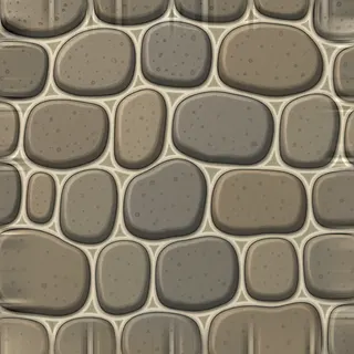 clean worn cobbles