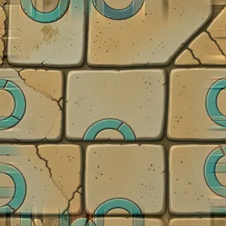 damp flat paving